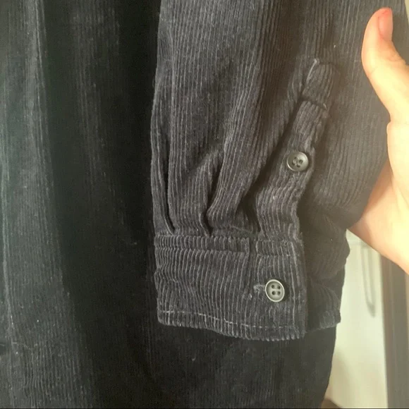 Zara Long Corduroy Overshirt Jacket - Picture 12 of 12